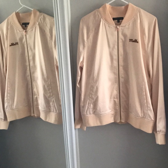 Kendall and Kylie Satin Zip Up - Picture 1 of 3